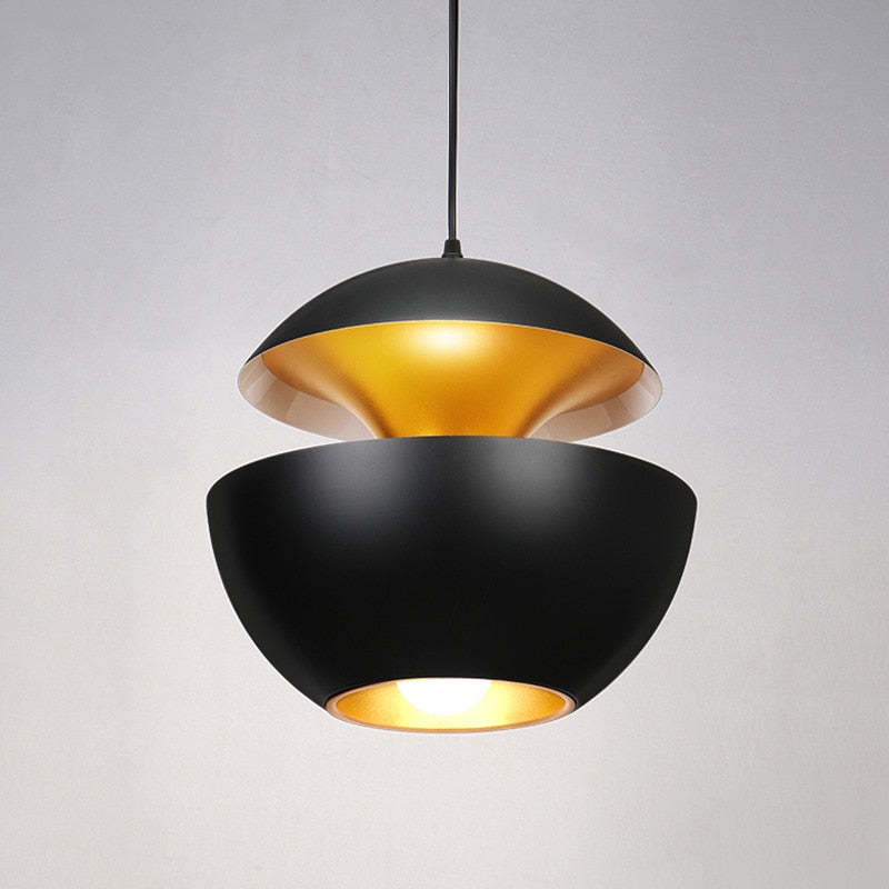LED Ceiling Lamp Scandinavian Round Warm Light
