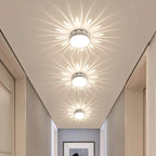 LED Ceiling Light Crystal & Acrylic Radiant Pattern