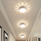 LED Ceiling Light Crystal & Acrylic Radiant Pattern