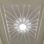 LED Ceiling Light Crystal & Acrylic Radiant Pattern