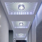 LED Ceiling Light Seven-Color 3W Recessed & Surface Mount