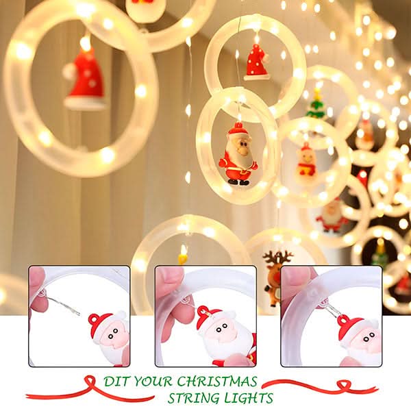 LED Christmas Lights Warm White USB Powered Remote