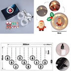 LED Christmas Lights Warm White USB Powered Remote