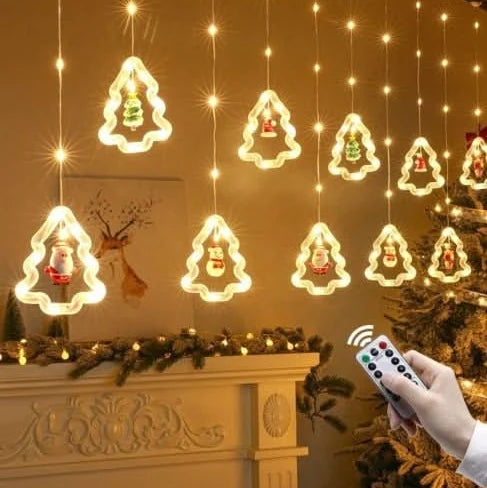LED Christmas Lights Warm White USB Powered Remote