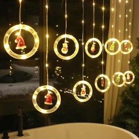 LED Christmas Lights Warm White USB Powered Remote