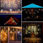 LED Christmas Lights Warm White USB Powered Remote