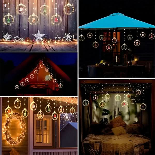 LED Christmas Lights Warm White USB Powered Remote