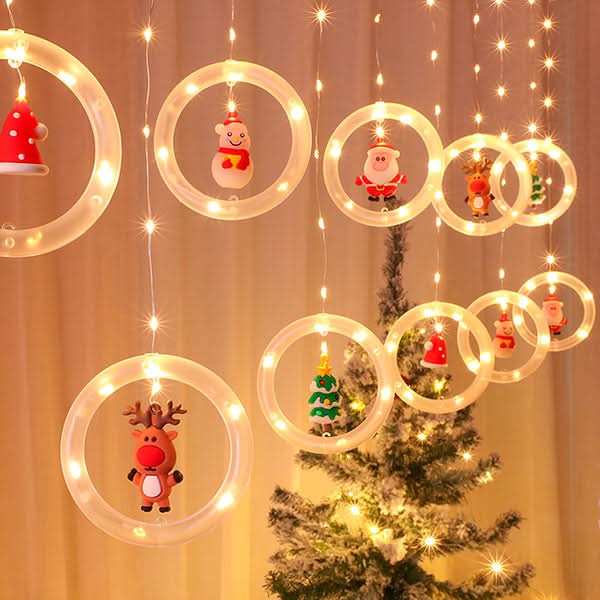 LED Christmas Lights Warm White USB Powered Remote