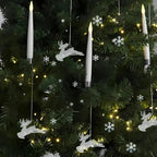 LED Christmas Tree Candles Battery-Powered Remote-Controlled & Dimmable