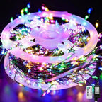 LED Cluster String Lights Remote Control & Eight Modes