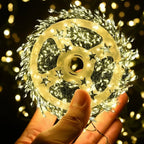 LED Cluster String Lights Remote Control & Eight Modes