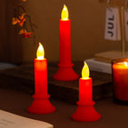 LED Decorative Candle Realistic Flicker Fire-Resistant & Battery-Free