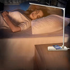 LED Desk Lamp Adjustable Arm Touch Control USB Port