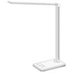 LED Desk Lamp Adjustable Arm Touch Control USB Port