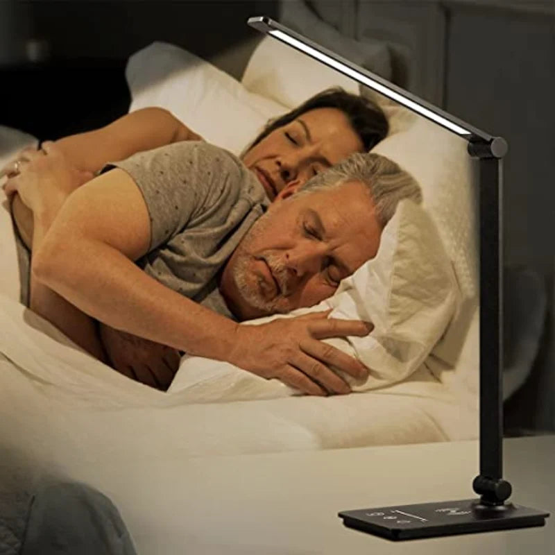LED Desk Lamp Wireless Charging Touch Dimming