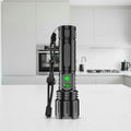 LED Flashlight USB-C Rechargeable 20-Hour Battery IPX6 Water-Resistant