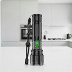 LED Flashlight USB-C Rechargeable 20-Hour Battery IPX6 Water-Resistant