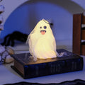 LED Ghost Decoration Mesh Design Gentle LED Light