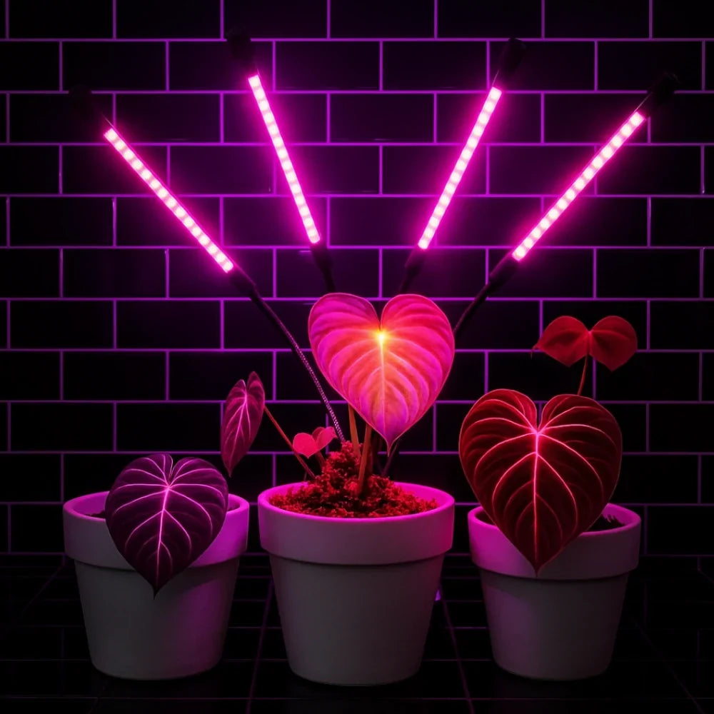 LED Grow Light Full-Spectrum 360° Gooseneck