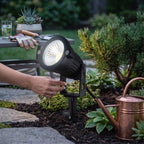 LED Landscape Spotlights Adjustable Aim & Spike Mount IP65 Weatherproof