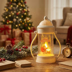 LED Lantern Battery-Powered Warm Glow Indoor & Outdoor