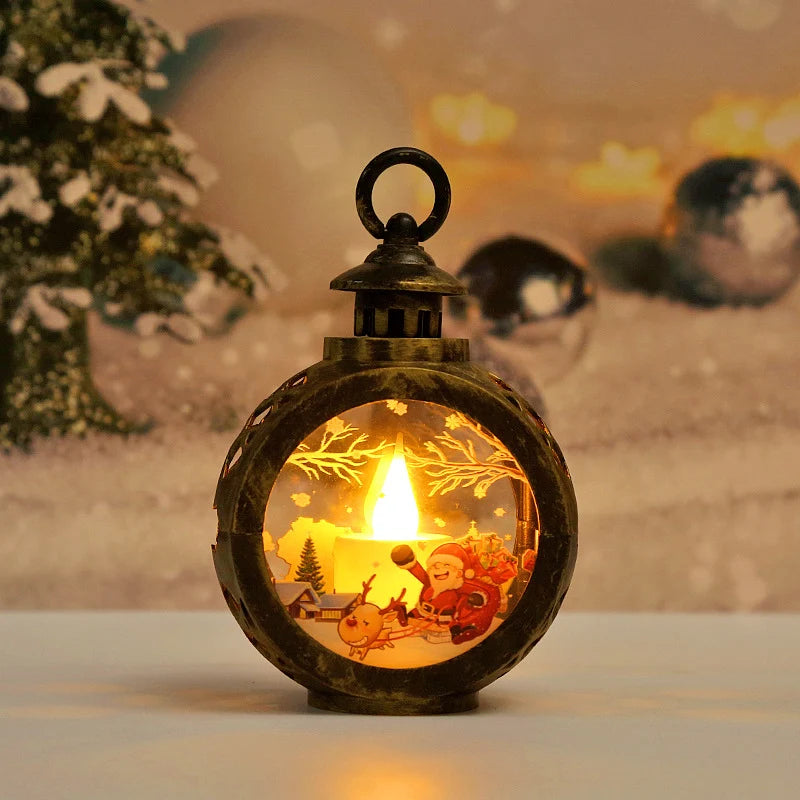 LED Lantern Christmas Motifs Warm LED Indoor & Outdoor