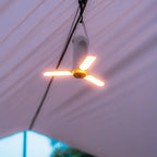 LED Lantern Dimmable Warm-to-Cool & Flashlight USB Rechargeable 10000mAh