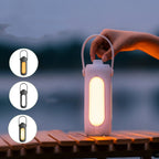 LED Lantern Dimmable Warm-to-Cool & Flashlight USB Rechargeable 10000mAh