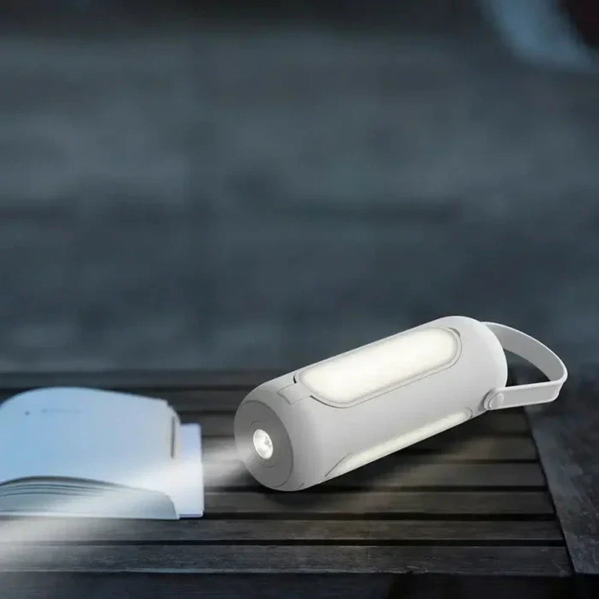 LED Lantern Dimmable Warm-to-Cool & Flashlight USB Rechargeable 10000mAh