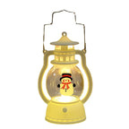 LED Lantern Santa Design Energy-Efficient