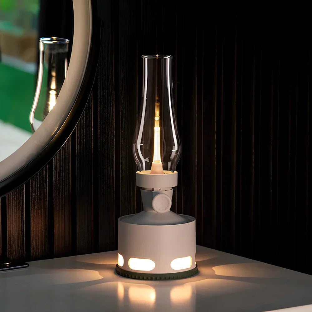 LED Lantern USB-C Rechargeable 160-Hour Battery Blow-To-Extinguish