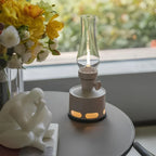 LED Lantern USB-C Rechargeable 160-Hour Battery Blow-To-Extinguish