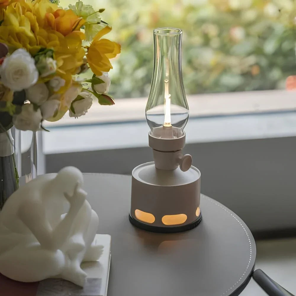 LED Lantern USB-C Rechargeable 160-Hour Battery Blow-To-Extinguish