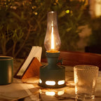 LED Lantern USB-C Rechargeable 160-Hour Battery Blow-To-Extinguish