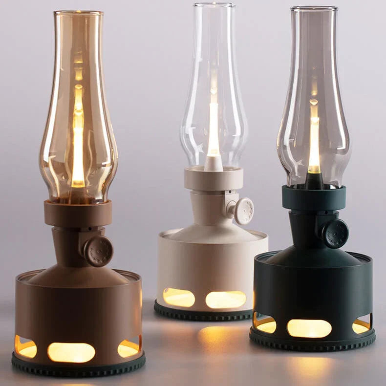 LED Lantern USB-C Rechargeable 160-Hour Battery Blow-To-Extinguish