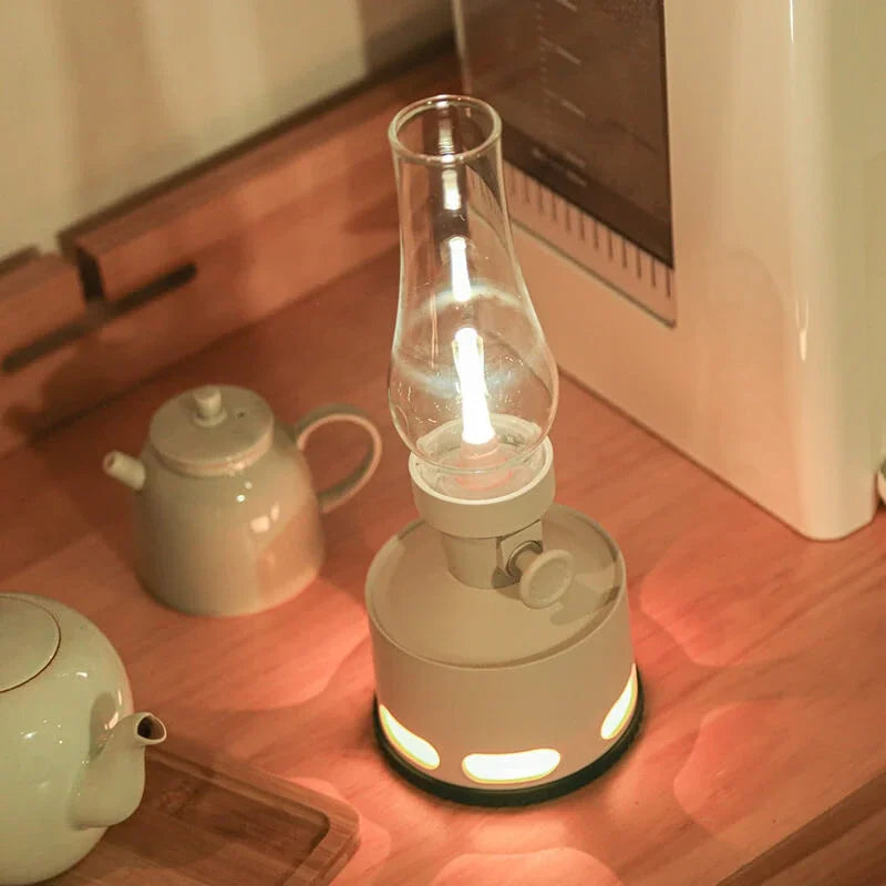 LED Lantern USB-C Rechargeable 160-Hour Battery Blow-To-Extinguish