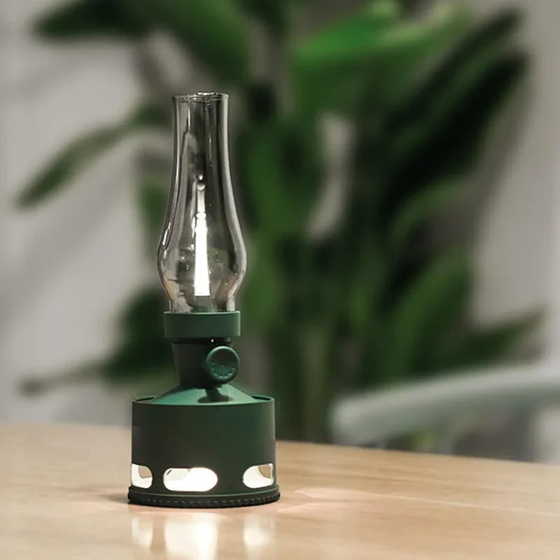 LED Lantern USB-C Rechargeable 160-Hour Battery Blow-To-Extinguish