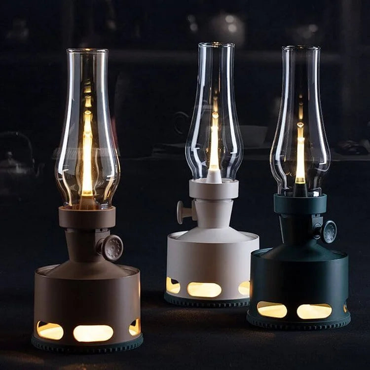 LED Lantern USB-C Rechargeable 160-Hour Battery Blow-To-Extinguish