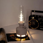 LED Lantern USB-C Rechargeable 160-Hour Battery Blow-To-Extinguish