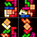 LED Light Blocks Stackable Interactive Plug-In