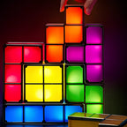 LED Light Blocks Stackable Interactive Plug-In