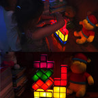 LED Light Blocks Stackable Interactive Plug-In