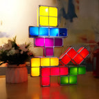 LED Light Blocks Stackable Interactive Plug-In