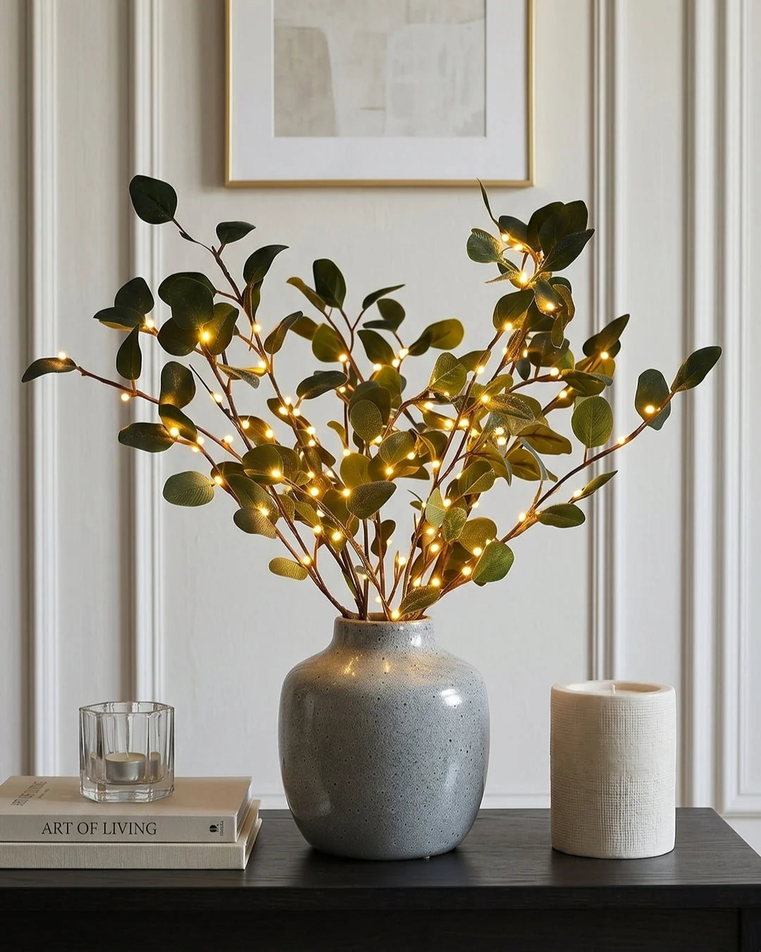LED Light Branch Bendable Warm White Battery-Powered