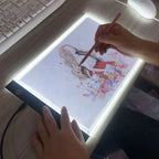 LED Light Pad Ultra-Thin Adjustable Brightness USB-Powered