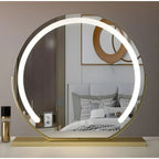 LED Makeup Mirror Dimmable 3 Color Modes Touch Control