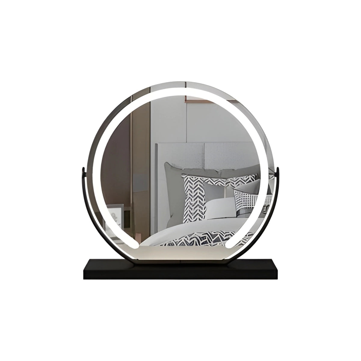 LED Makeup Mirror Dimmable 3 Color Modes Touch Control