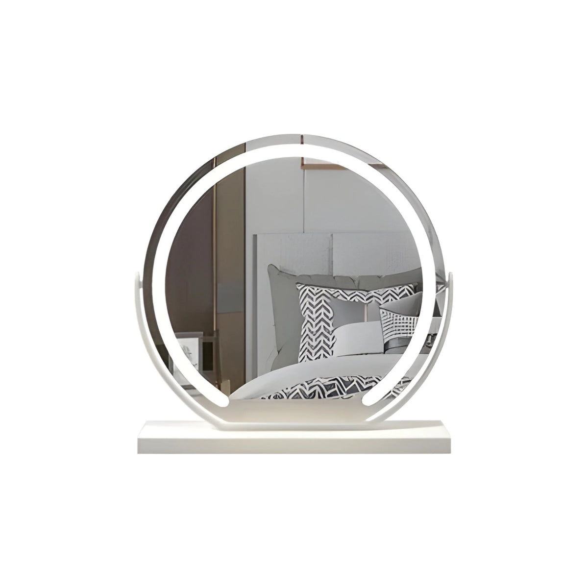 LED Makeup Mirror Dimmable 3 Color Modes Touch Control