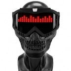 LED Mask Wireless App Control Custom Animations 8-Hour Battery