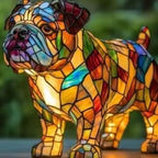 LED Night Light Dog Figurine Soft Warm & USB Powered